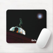 Moon & cross, Quito, Ecuador Muismat (Met muis)