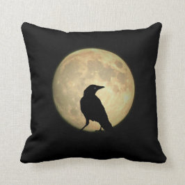 Moon Crow Kussen