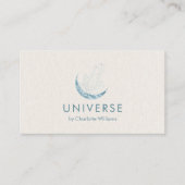 Moon Crystal Energy Healer Visitekaartje (Voorkant)