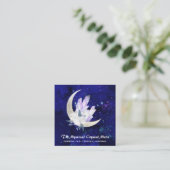 *~* Moon Crystals Floral Bouquest Visitekaartje (Staand voorkant)