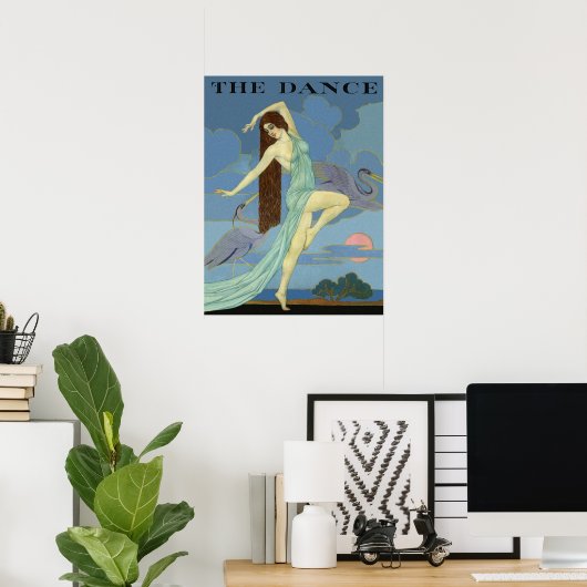 Moon Dace Poster (Thuiskantoor)