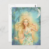 "Moon Dance" door Scot Howden Briefkaart (Voorkant / Achterkant)