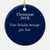 Moon Dance Keramisch Ornament (Achterkant)