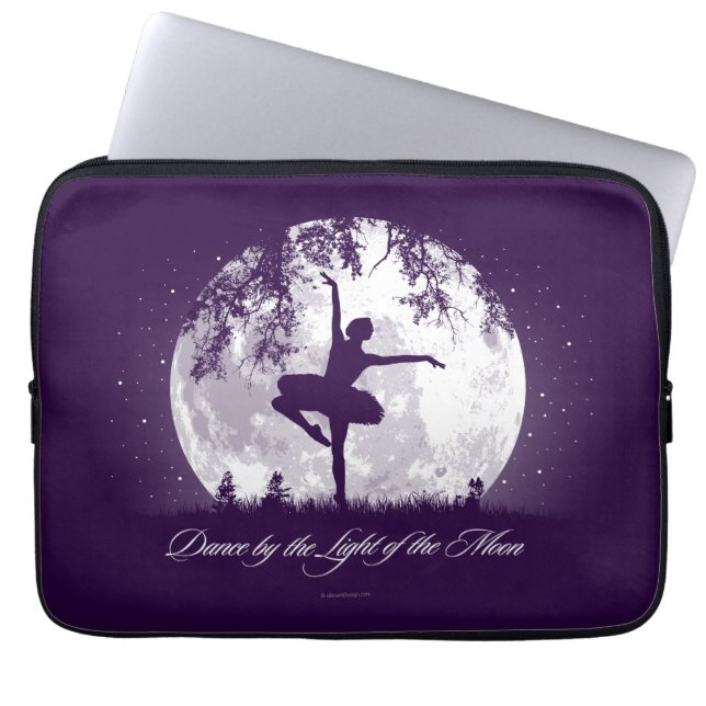 Moon Dance-laptophoes Laptop Sleeve (Voorkant)