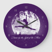 Moon Dance Large Clock Grote Klok (Voorkant)