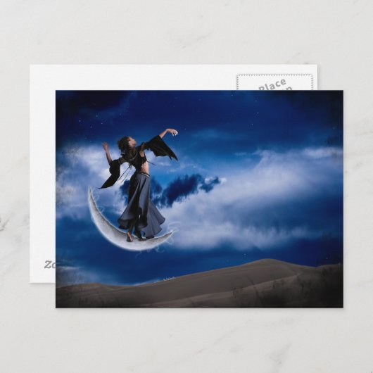 Moon Dancer - Dreams of Sand Briefkaart (Voorkant / Achterkant)