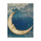 Moon Decoupage Briefkaart | hemelse kunstgroet