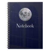 Moon design Notebook Notitieboek (Voorkant)