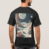Moon Design T-Shirt – Stijlvolle en comfortabele L (Achterkant)