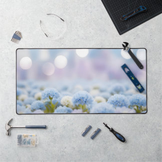 Moon Desk Mat - Esthetische maanfasen, volle maan,