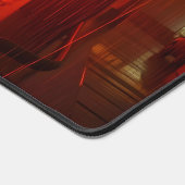 Moon Desk Mat - Esthetische maanfasen, volle maan, (Hoek)