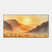 Moon Desk Mat - Esthetische maanfasen, volle maan, (Voorkant)