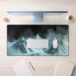 Moon Desk Mat - Esthetische maanfasen, volle maan,