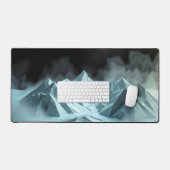 Moon Desk Mat - Esthetische maanfasen, volle maan, (Keyboard & Muis)