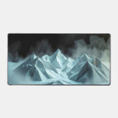 Moon Desk Mat - Esthetische maanfasen, volle maan, (Voorkant)