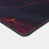 Moon Desk Mat - Esthetische maanfasen, volle maan, (Hoek)