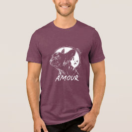 Moon Dog Amour Shirt - Romantische Franse Gotische