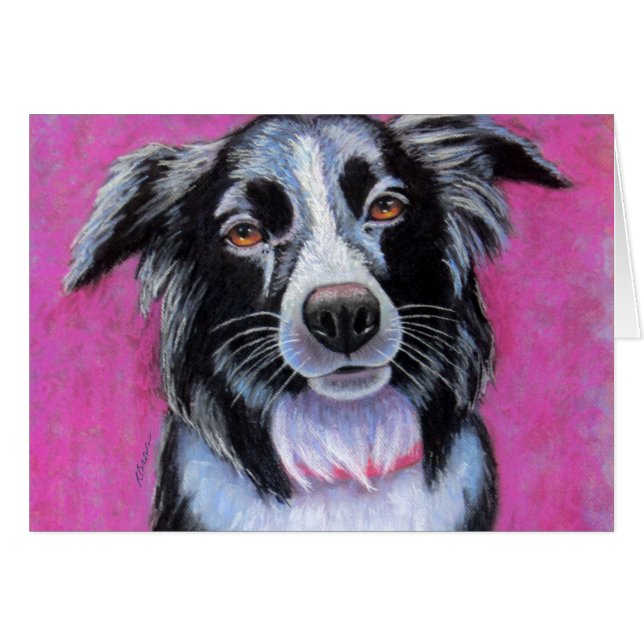 Moon Dog Border Collie (Voorkant Horizontaal)