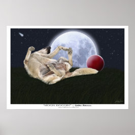 "MOON DOGGIN" Art Prints en Posters