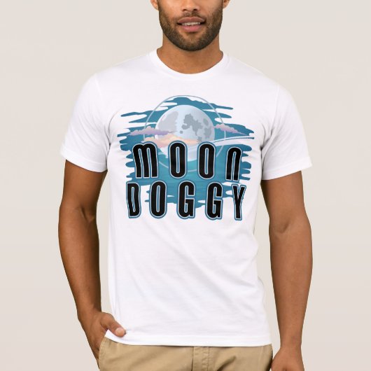 Moon Doggy #3 T-shirt (Voorkant)