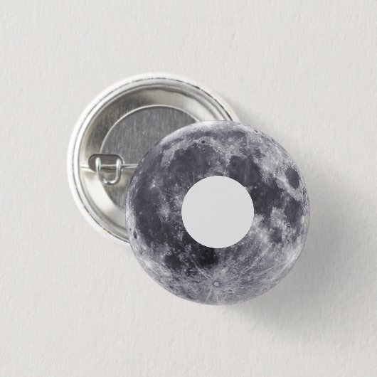 Moon Donut Ronde Button 3,2 Cm (Voorkant /achterkant)