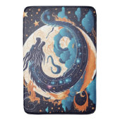 moon dragon bath mat (Voorkant Verticaal)
