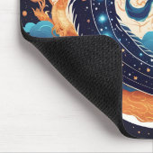 moon dragon mouse pad muismat (Hoek)