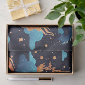 moon dragon tissue paper tissuepapier (Geschenk)