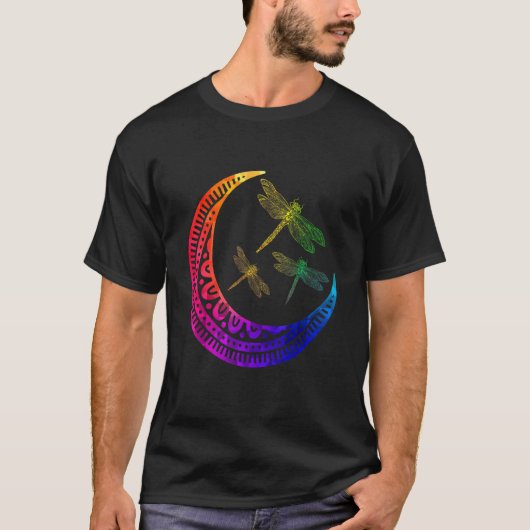 Moon Dragonfly T-shirt (Voorkant)