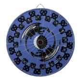 Moon Dragons Fantasy Design Dartboard Dartbord (Voorkant)
