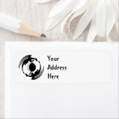 Moon Dragons Fantasy Design Etiket (Insitu)