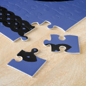 Moon Dragons Fantasy Design Jigzaag Puzzle Legpuzzel (Zijkant)