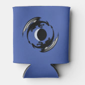 Moon Dragons Fantasy Design Koelbox Blikjeskoeler (Voorkant)