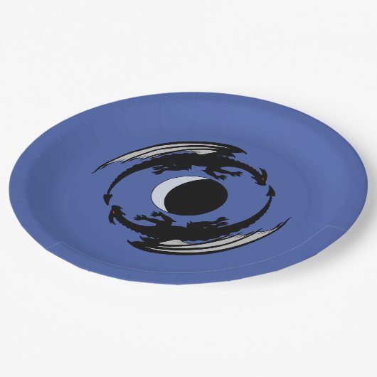 Moon Dragons Fantasy Design Paper Bord (Gekanteld)