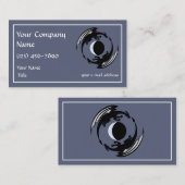 Moon Dragons Fantasy Design Visitekaartje (Voorkant / Achterkant)