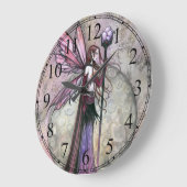 Moon Dream Fairy Fantay Art Clock Grote Klok (Hoek)