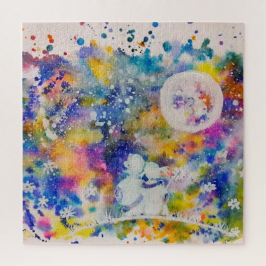 Moon Dream Puzzle Friends Legpuzzel (Verticaal)
