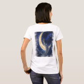 Moon Dreamer T-Shirt – Magisch grafisch T-shirt vo (Achterkant volledig)