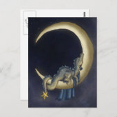 Moon Dreams Briefkaart (Voorkant / Achterkant)