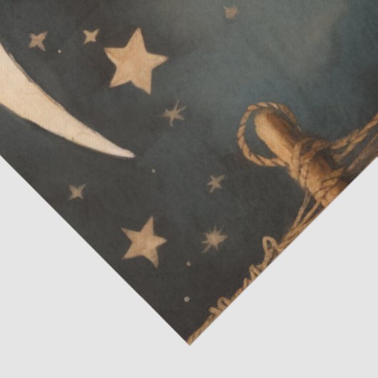 Moon Dreams Tissuepapier (Detail)