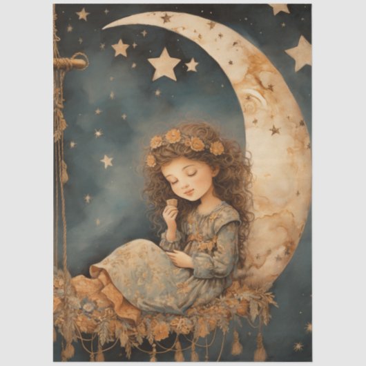 Moon Dreams Tissuepapier (Voorkant)