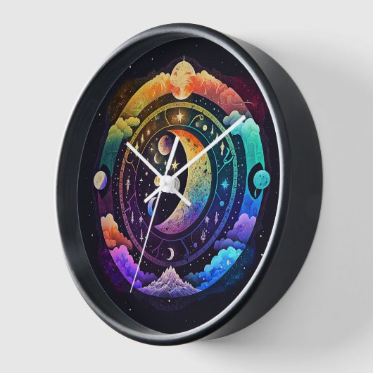 Moon Dreams Wall Clock (Hoek)