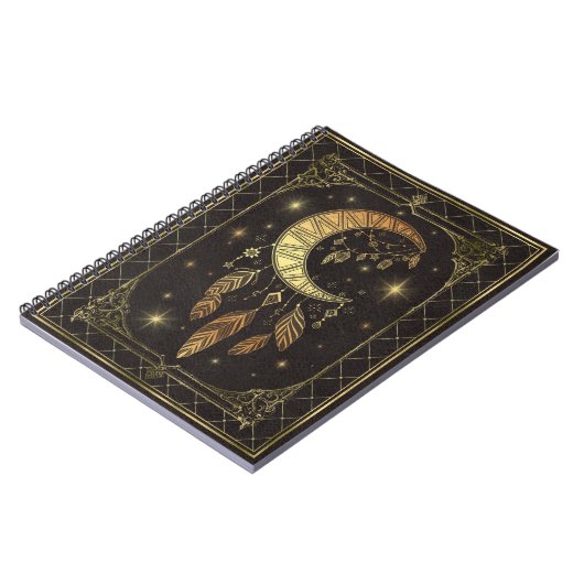 Moon droomcatcher notitieboek (Linkerzijde)