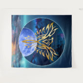 Moon Eagle Wandkleed (Voorkant (horizontaal))