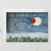 Moon Eclipse Baby shower Uitnodigen Kaart (Voorkant)