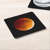 Moon Eclipse Blood Moon | Mendota Heights Kartonnen Onderzetters (Schuin)