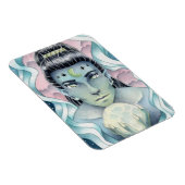 Moon Elf Waterverf Magneet (Rechterzijde)