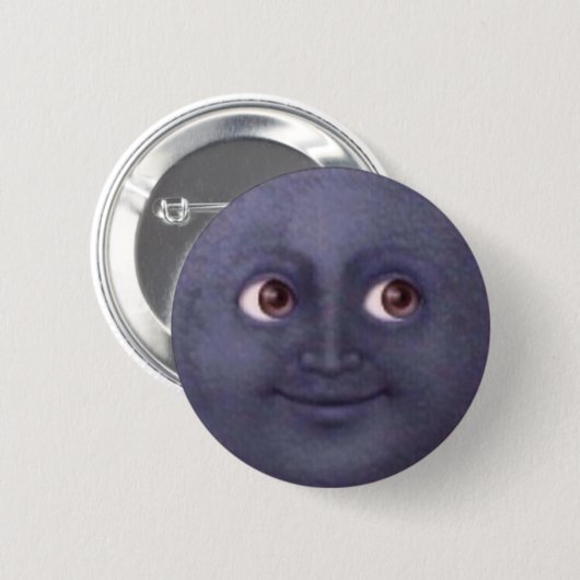 Moon Emoji Button (Voorkant /achterkant)