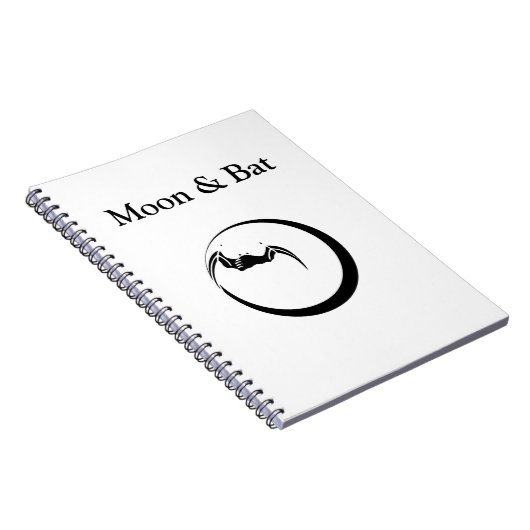 Moon en bat notitieboek (Rechterzijde)