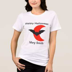 Moon en Bat Tri-Blend Shirt